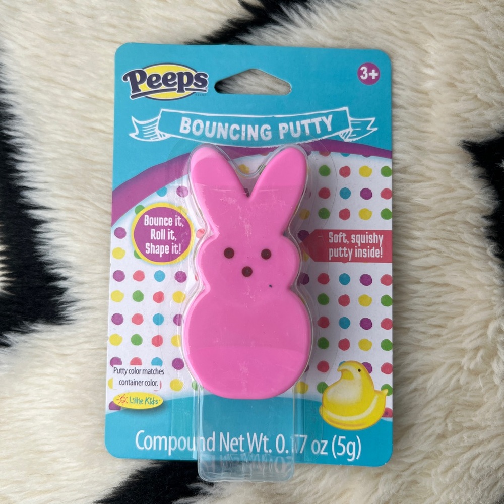 PEEPS Pink Bouncing Putty for Kids NWT
